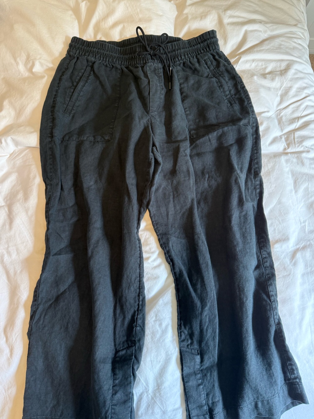 Athleta Women’s Black Linen Pants